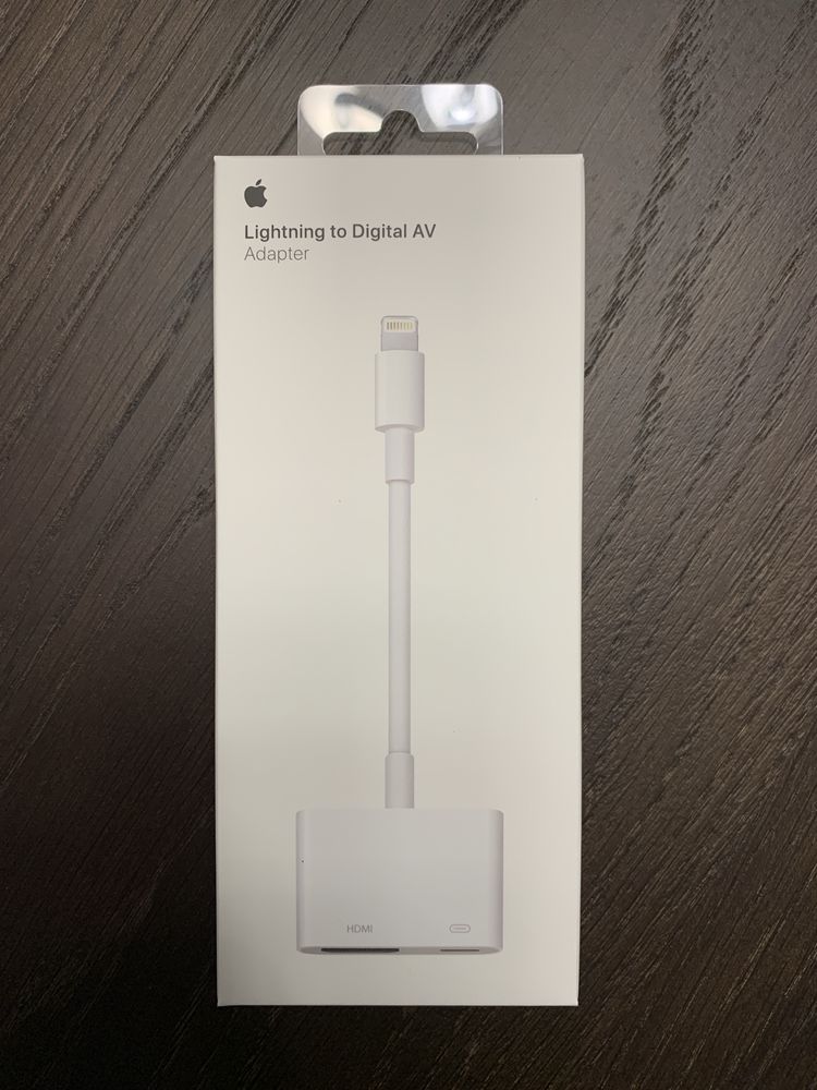 Адаптер Apple lightning to Digital AV | lightning to HDMi