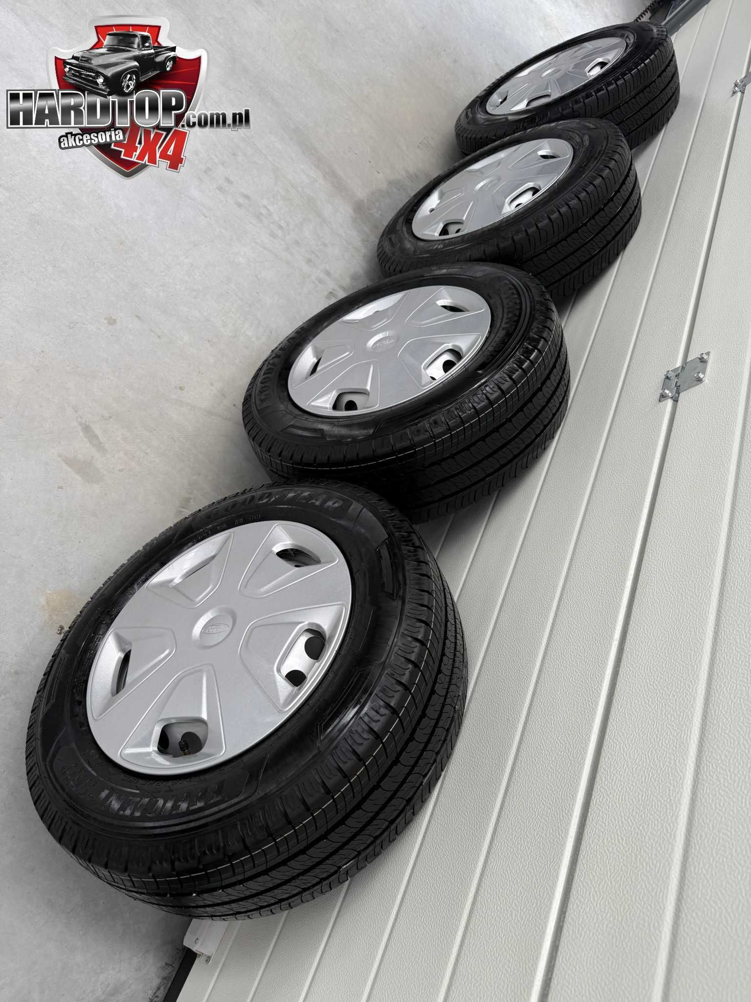 Koła Ford Transit Custom Felgi Opony GoodYear Efficient 215/65R15
