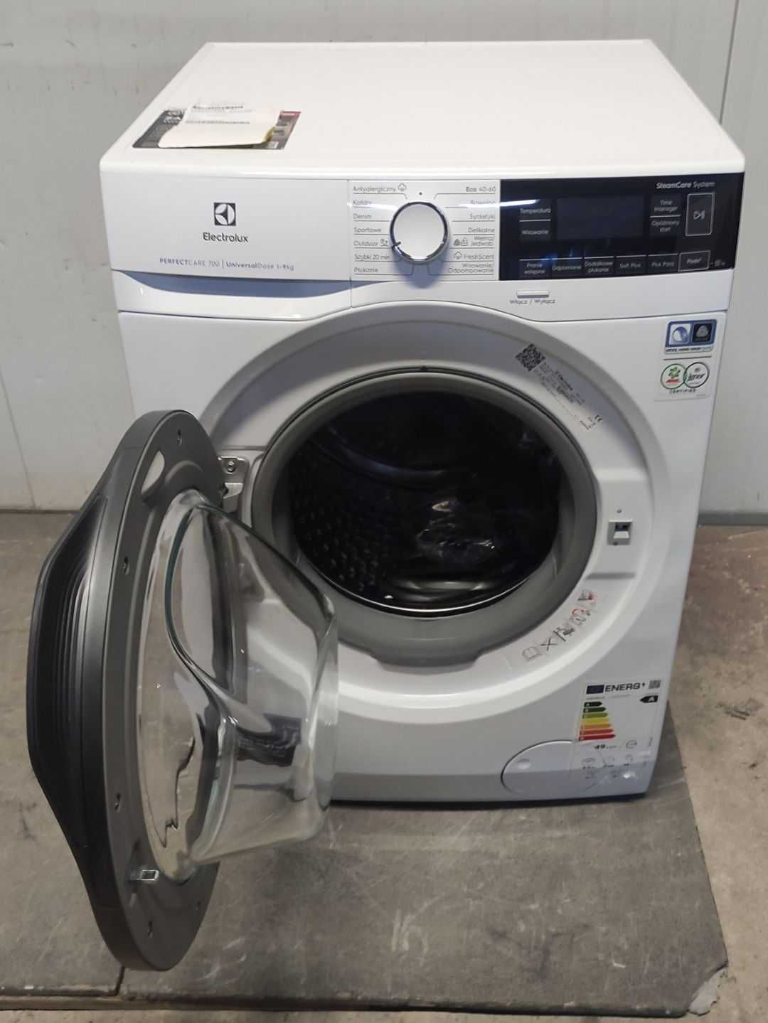 Pralka Electrolux EW7FN349PSP 9kg 1400obr Biała OUTLET 15DG34