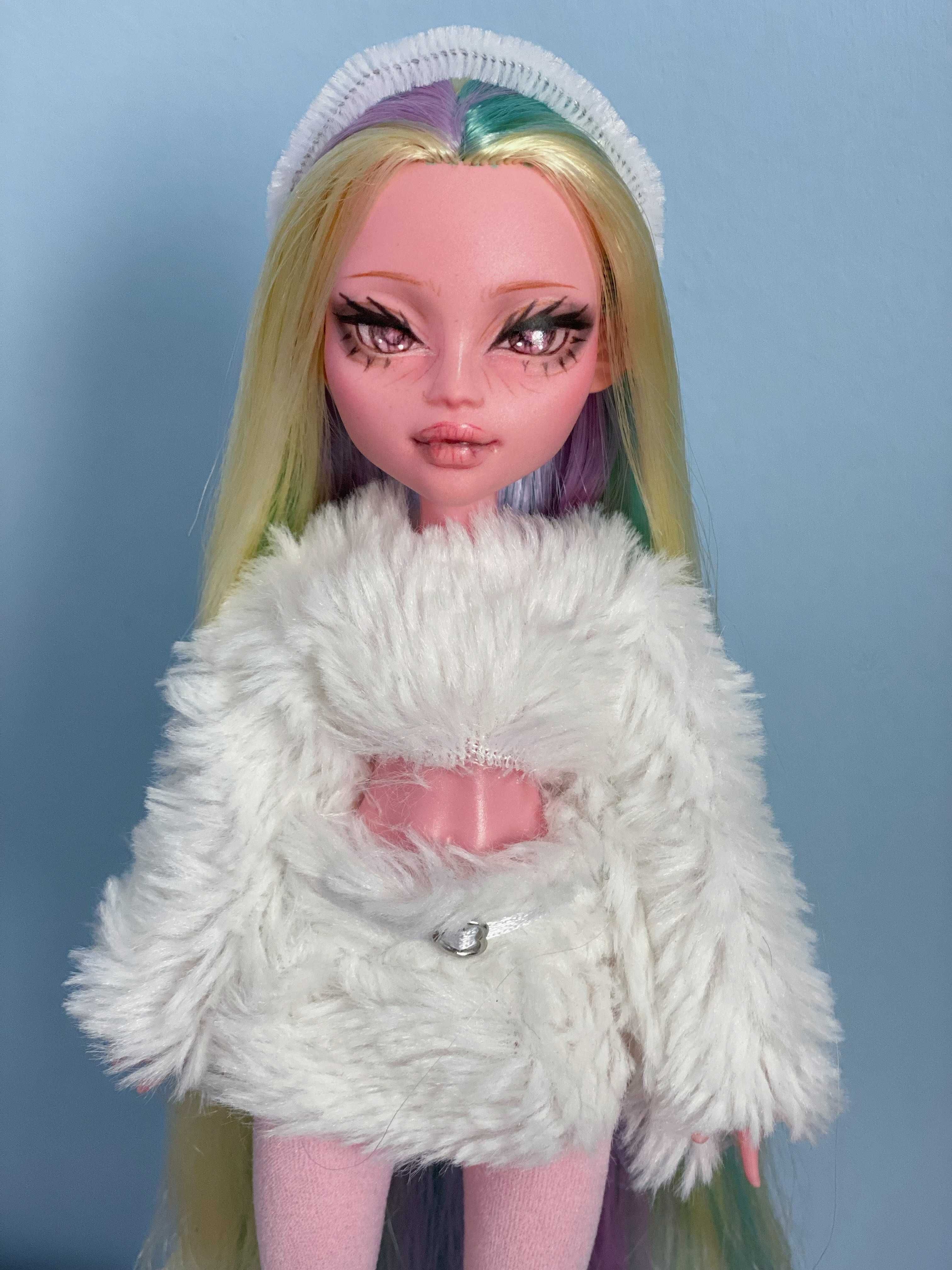 monster high lalka lagoona g3 ooak custom repaint