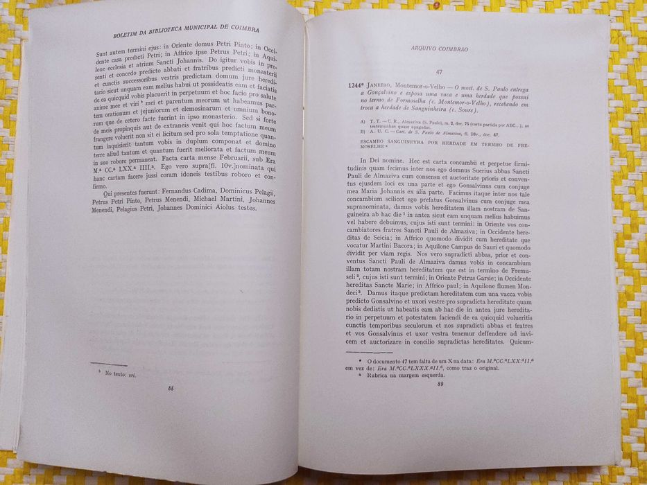 ARQUIVO COIMBRÃO  Vol  XXIX -XXX
Bol  Bibliot Municip
Coimbra  1982 83