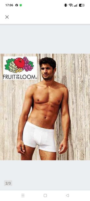 Bokserki męskie Fruit Of The Loom