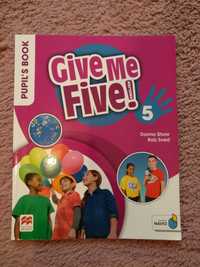 Give me five 5! english książka+uzupełnione ćwiczenia