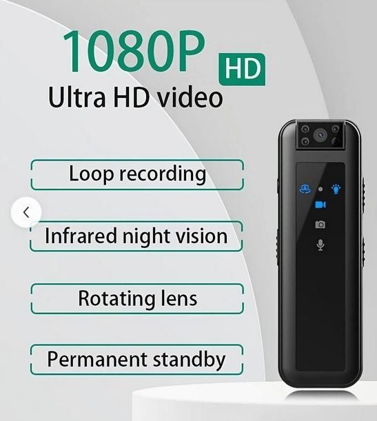 Kamera akcyjna na rower, motocykl, 1080p Ultra HD + karta pamięci 64GB