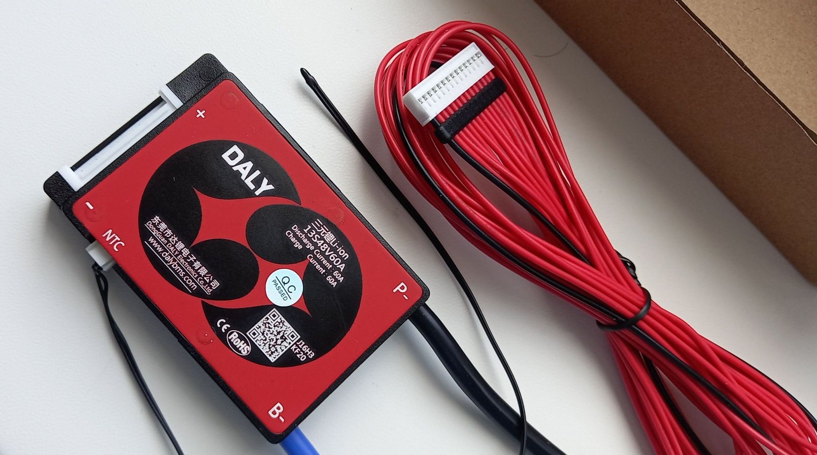 BMS / БМС плата защиты li-ion 13S 48V 40A, 60A DALY