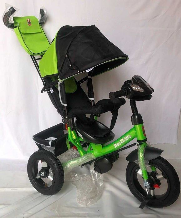 НОВИЙ трьох колісний велосипед, прогулянковий візок Best Trike, USB