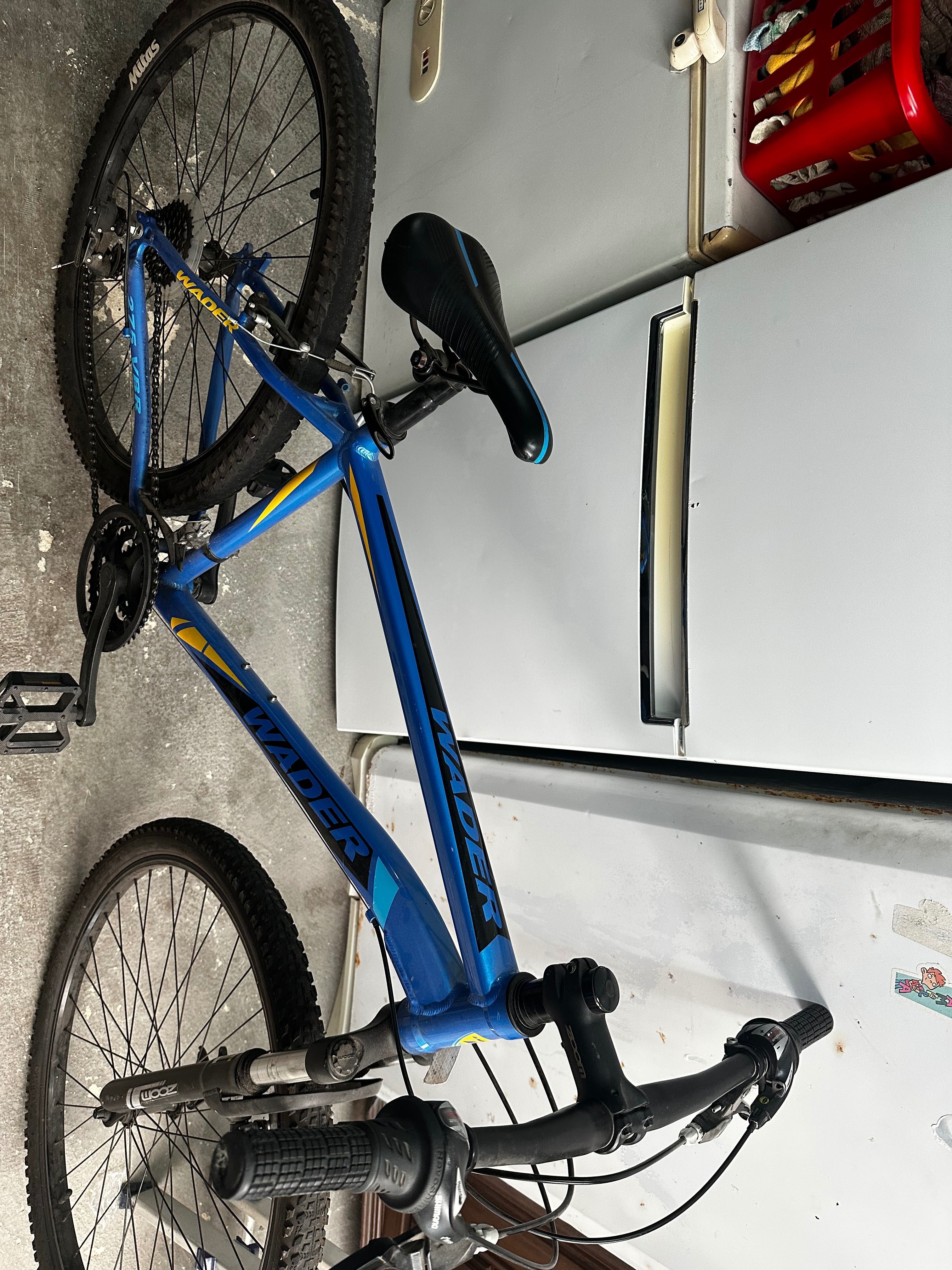 Bicicleta azul 5 estrelas