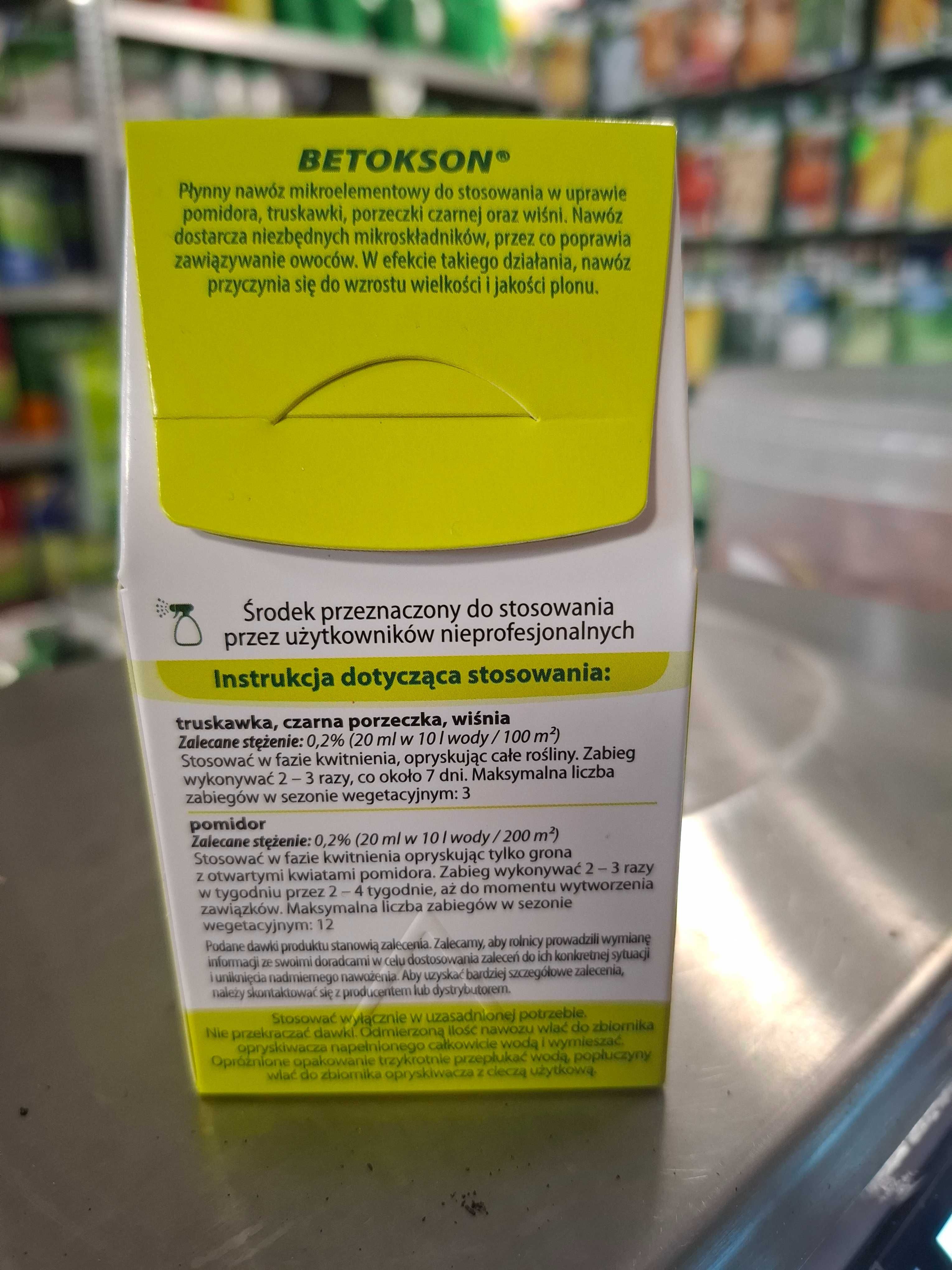 Betokson 10ml do zapylania pomidorów truskawki