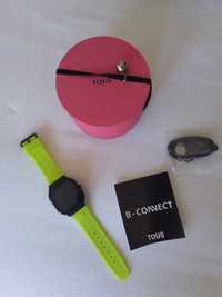 Relógio smartwatch, marca Tous, coleção B-connect, novo com garantia