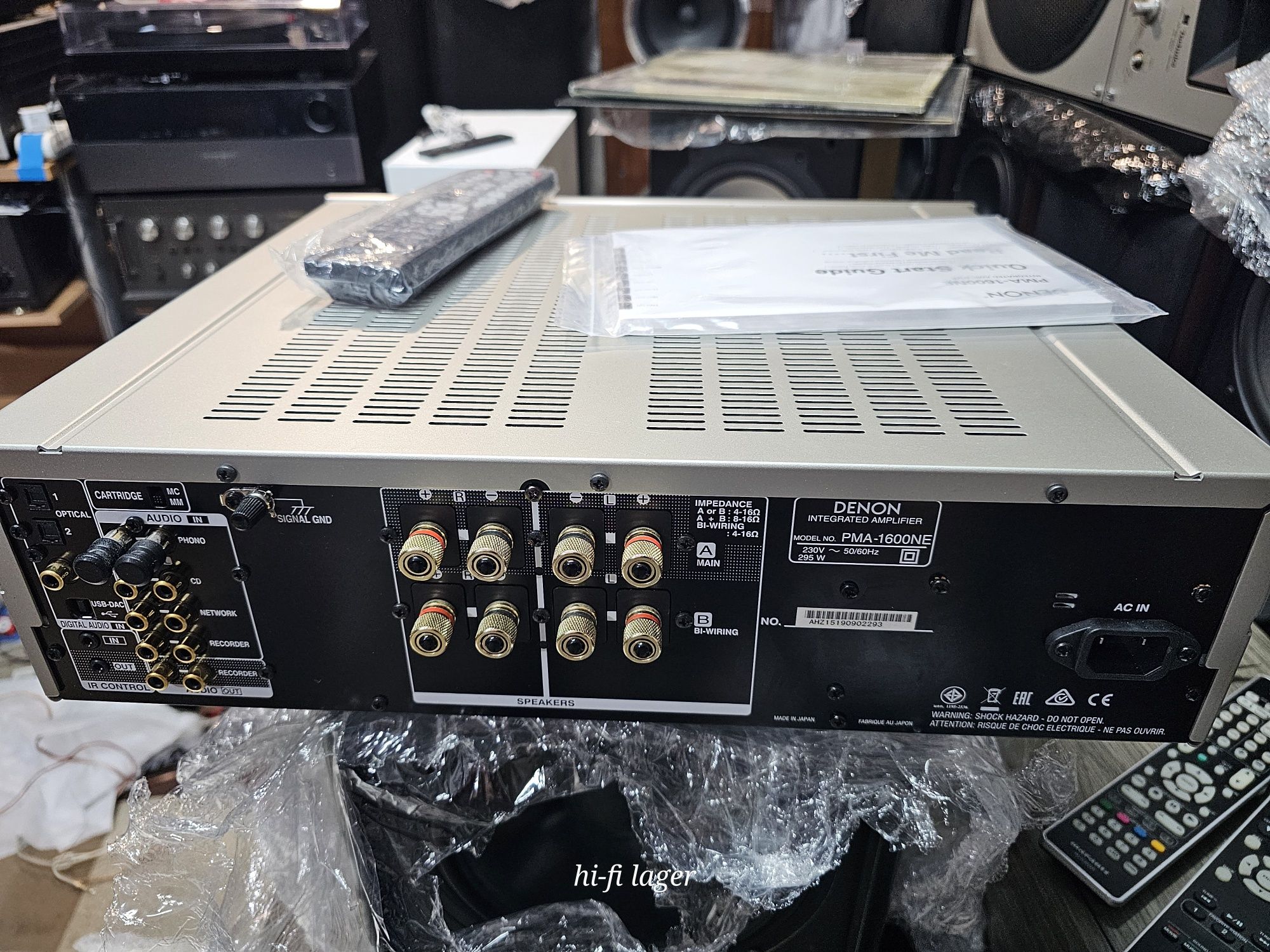 Denon pma 1600 ne усилитель MosFet с ЦАП USB DSD 11,2
