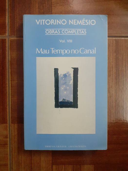 Vitorino Nemesio, Mau tempo no canal