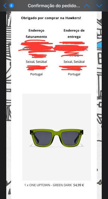 Óculos de Sol Hawkers