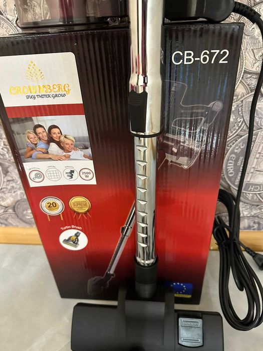 Пилосос ручний Crownberg СВ 672 2500 Вт з турбощіткою і Hepa фільтром