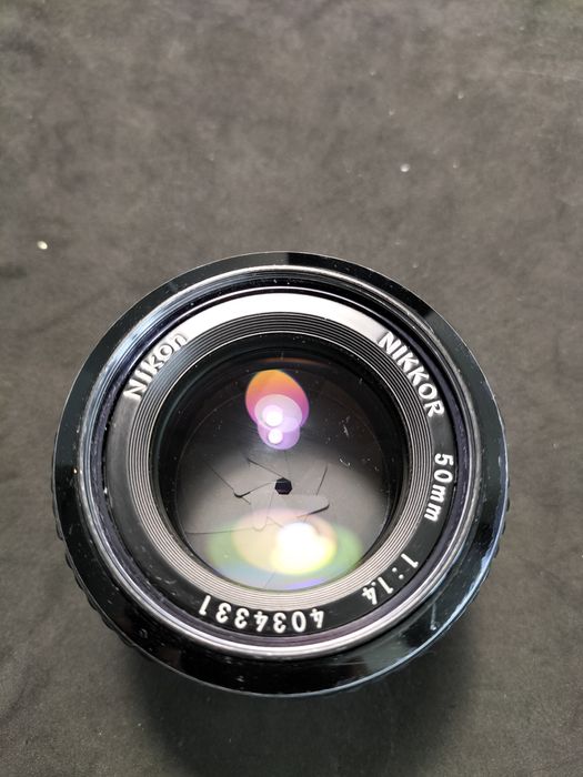 Lente Nikkor 50 mm 1,4
