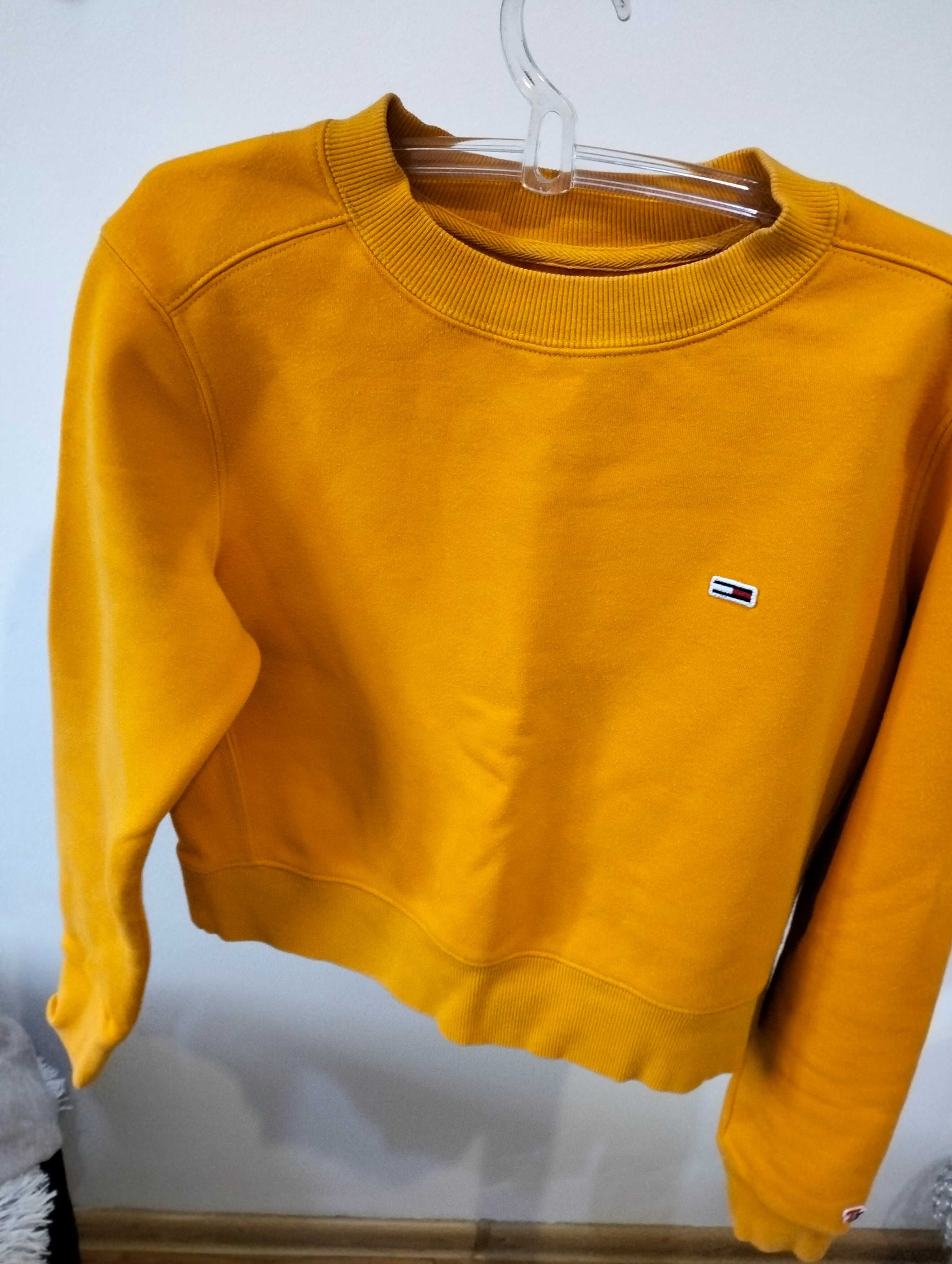 Tommy jeans żółta bluza orginalna