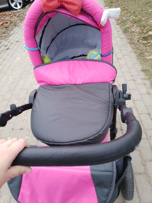 Wózek głęboko spacerowy 3w1