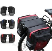 Сумка на багажник для велосипеда, велобаул, велосумка штаны, 24 L,баул