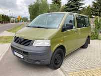 Volkswagen Transporter Z wojska, 4MOTION, 2,5 TDI, potwierdz. przebieg, F-ra VAT