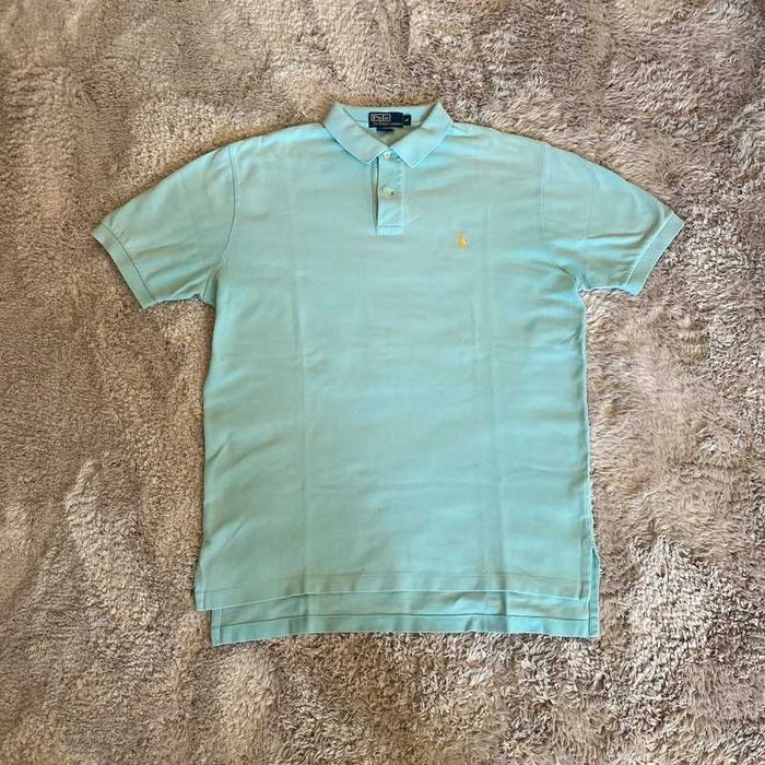 Camisa polo cor azul clara da Ralph Lauren