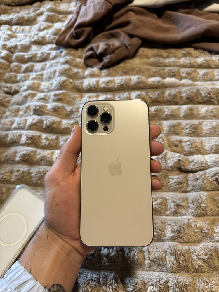 iPhone 12 Pro Max 128 GB Złoty w idealnym stanie