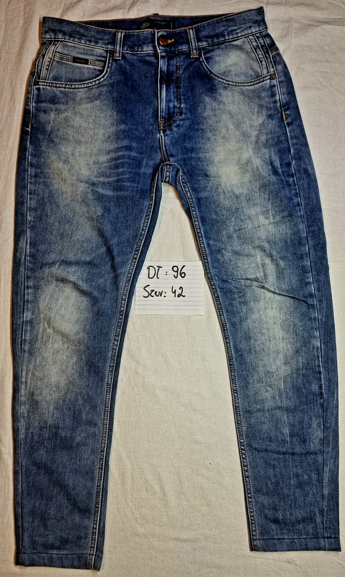 Jeans Zara Denim spodnie roz. 32 slim fit