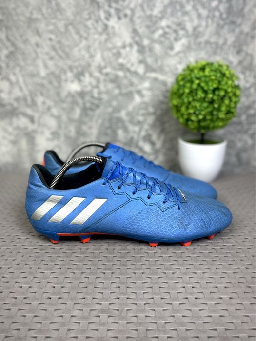 Adidas Messi 16.3 бутсы копы сороконожки 44 размер футбольные синие