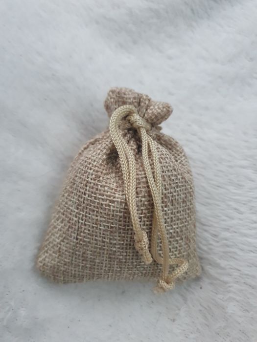Woreczek jutowy z lawendą