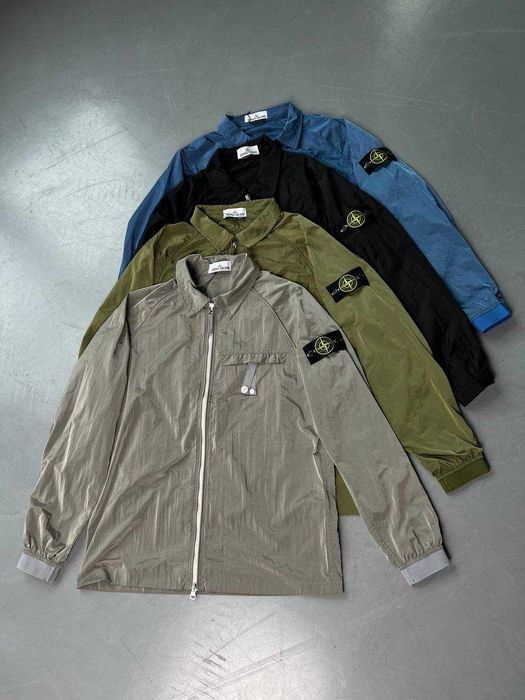 БЕЗ ПЕРЕДОПЛАТИ | STONE ISLAND NYLON овершот куртка стон айленд нейлон
