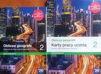 Geografia 2 LO Oblicza geografii Podr.+ Karty pracy ucznia ZP Nowa Era