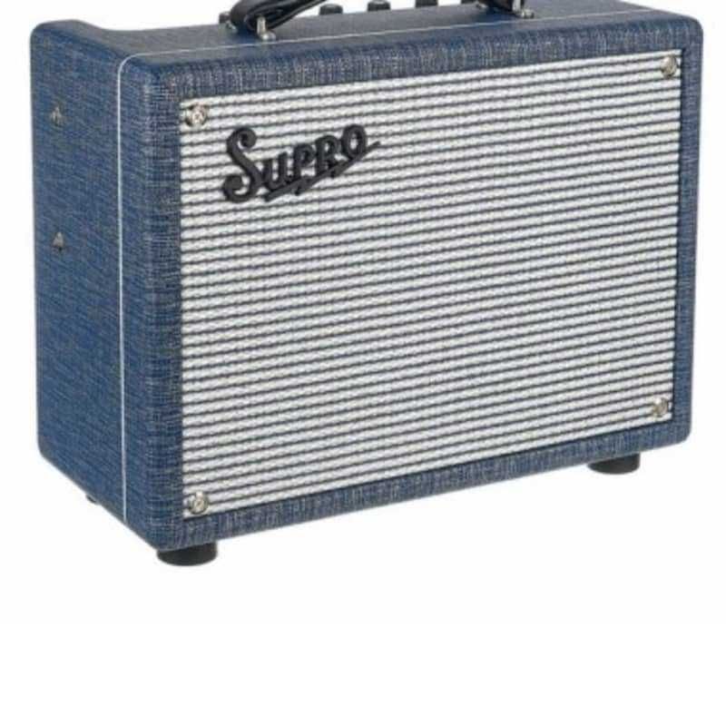 Supro Keeley Custom 10 - amp combo c/ capa almofadada. Tudo como novo.