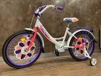 Дитячий велосипед 18" Ardis Lillies з додатковими колесиками
