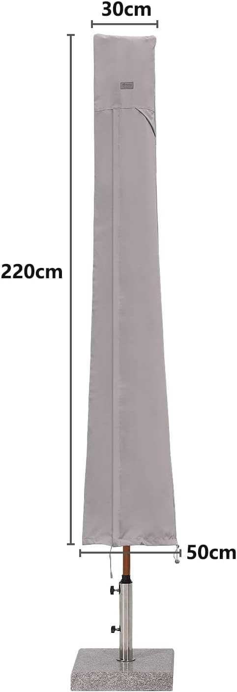 Nowy pokrowiec ochronny / osłona na parasol / ochraniacz 220x50 !3102!