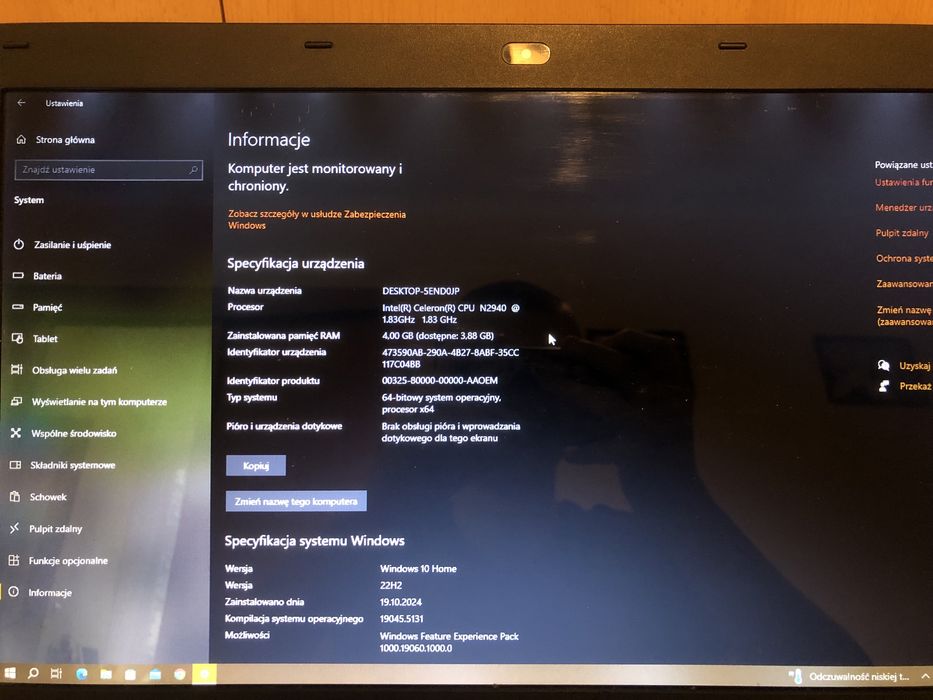 Sprzedam Laptopa Acer