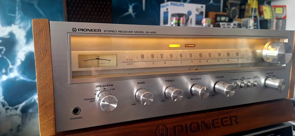 Pioneer SX 450 . Amplituner Stereo. Serwis . Audio Vintage Pruszków
