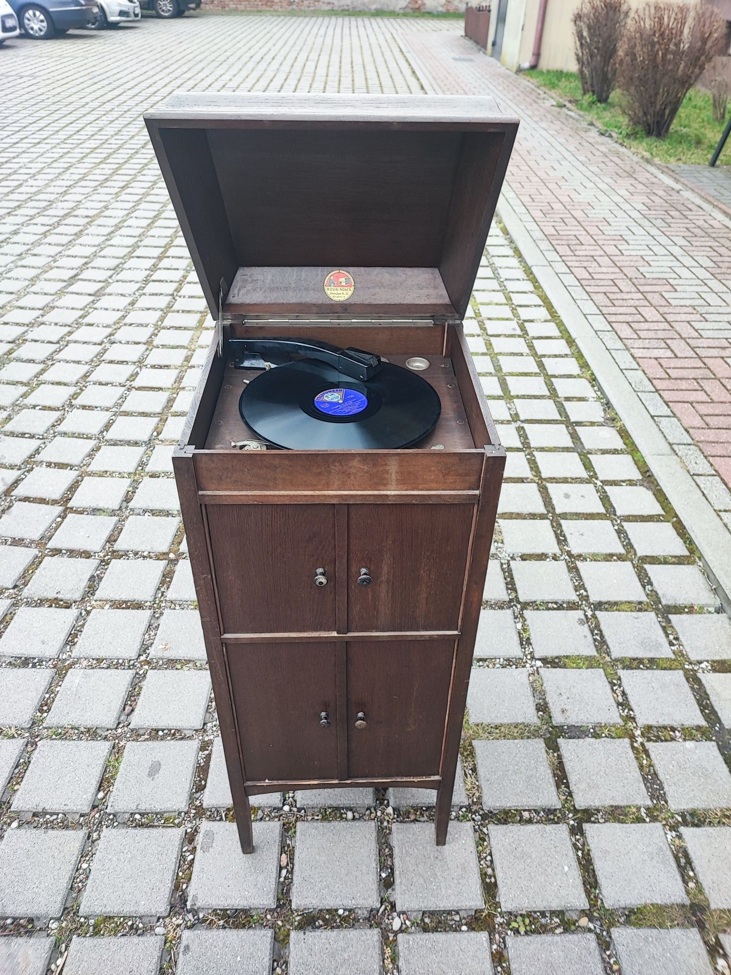 Gramofon szafkowy -  Musik Noack Dresden