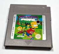 Bart Simpsons Escape From Camp Deadly Nintendo Game Boy Advance