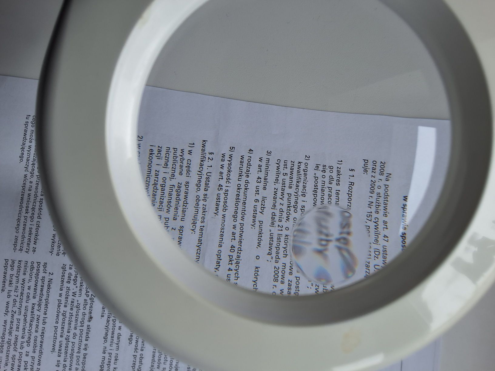 Lampka kosmetyczna Led z lupą Beauty System