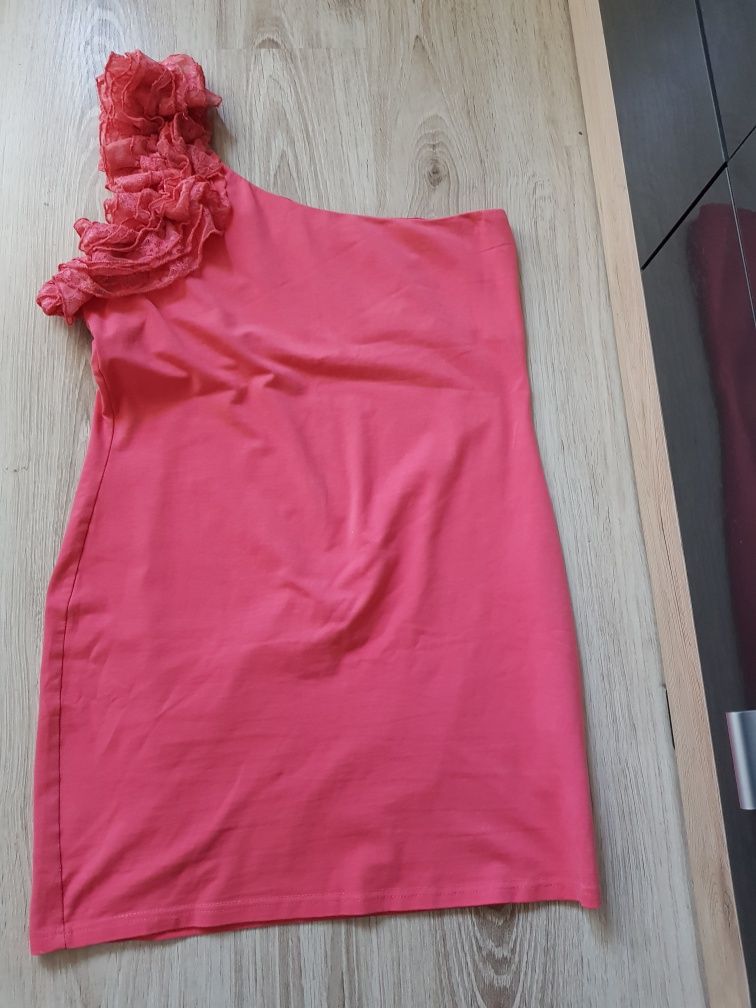 Sukienka damska marki Axara rozmiar 40 kolor różowy