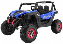 Buggy SuperStar 4x4 dla dzieci z pilotem NIEBIESKI