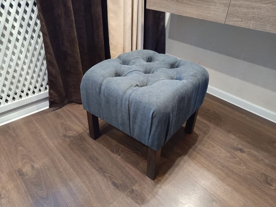 Новый мягкий пуф 45×45 см — стильный аксессуар для дома / Харьков