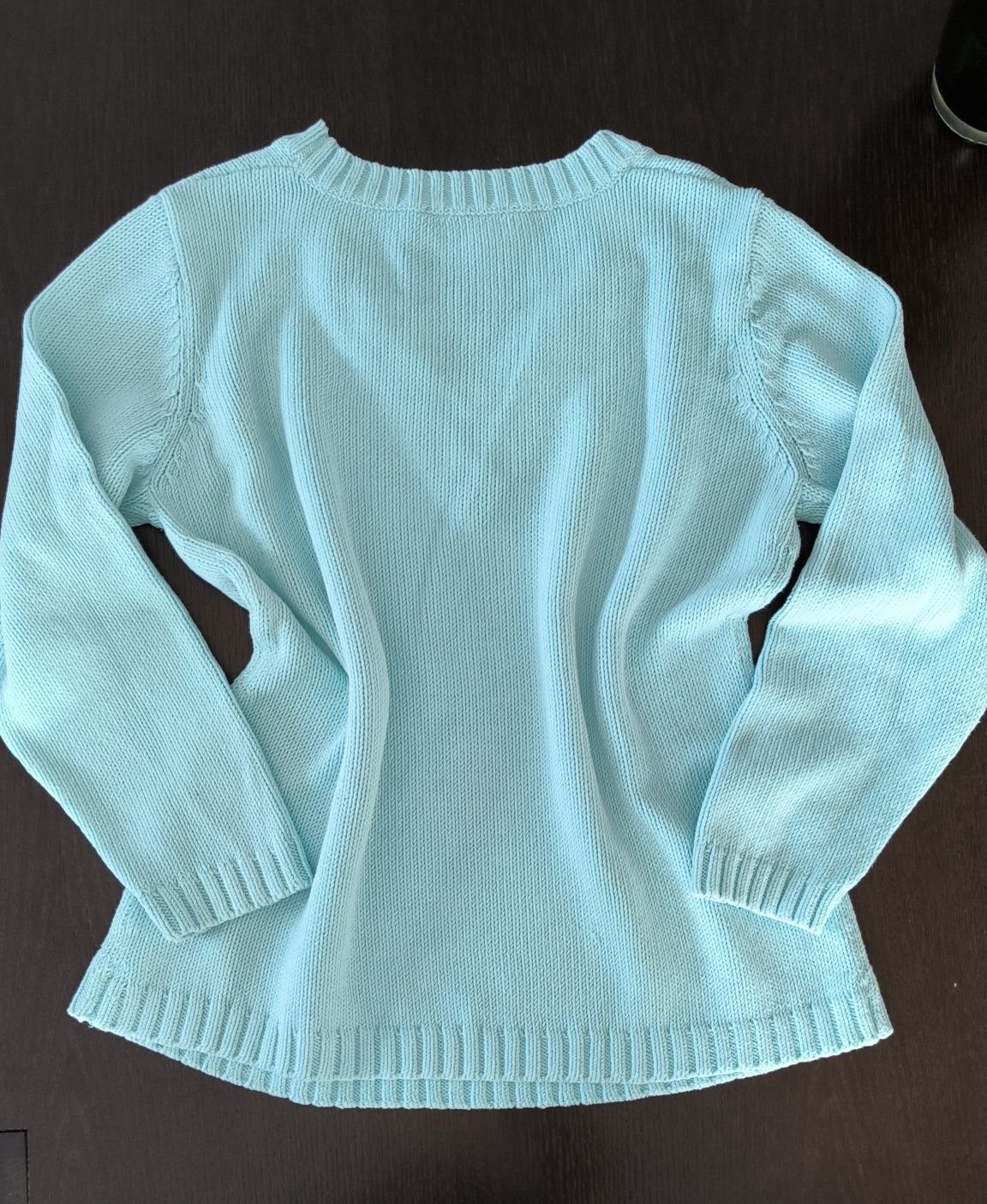 Błękitno pastelowy sweter Oui, r. M/L