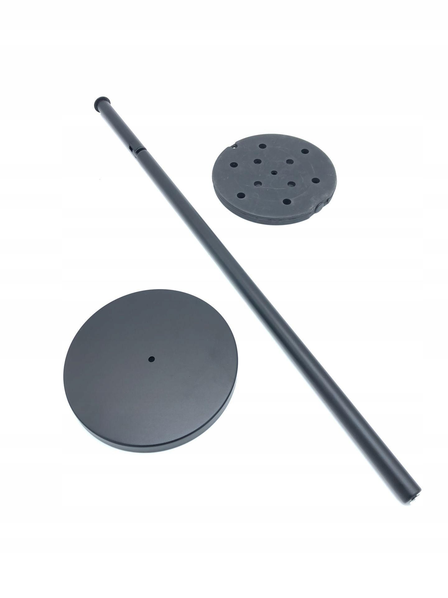 WENKO stojak na papier toaletowy czarny stalowy minimalistyczny design