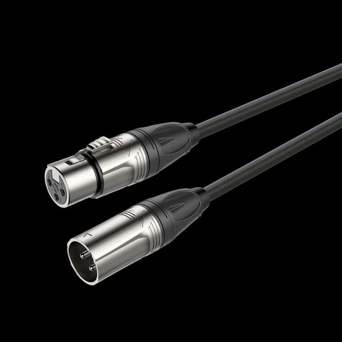 Kabel audio XLR męski - XLR damski 10m