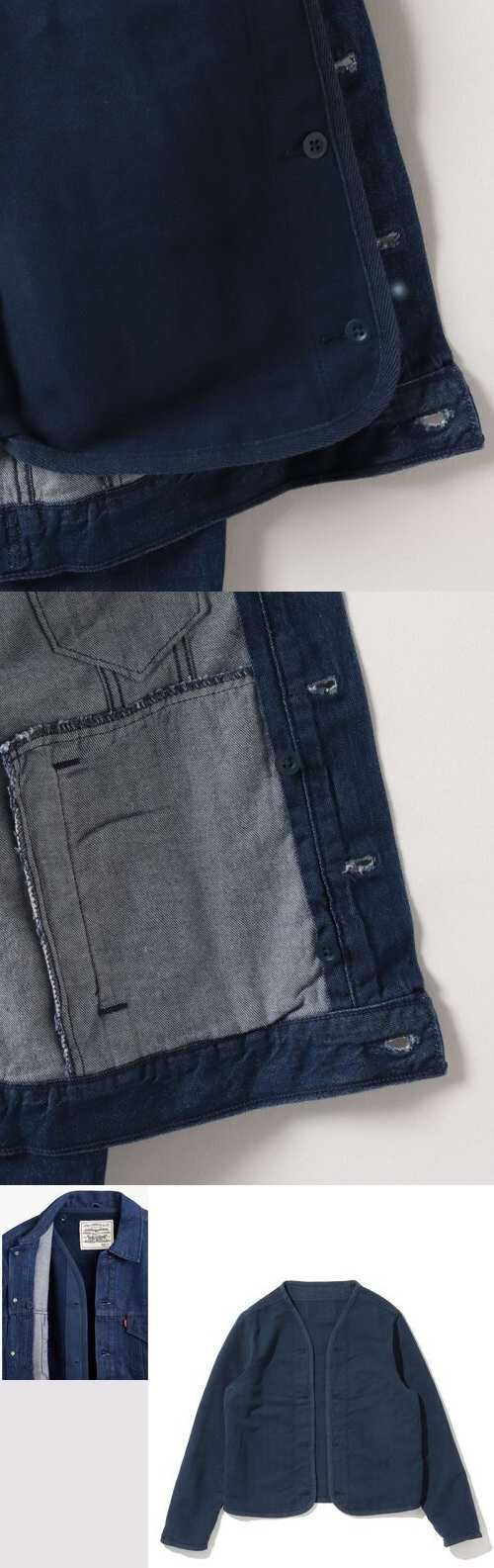 Kurtka jeansowa LEVIS Levi's nowa rozmiar M ocieplana z podpinką