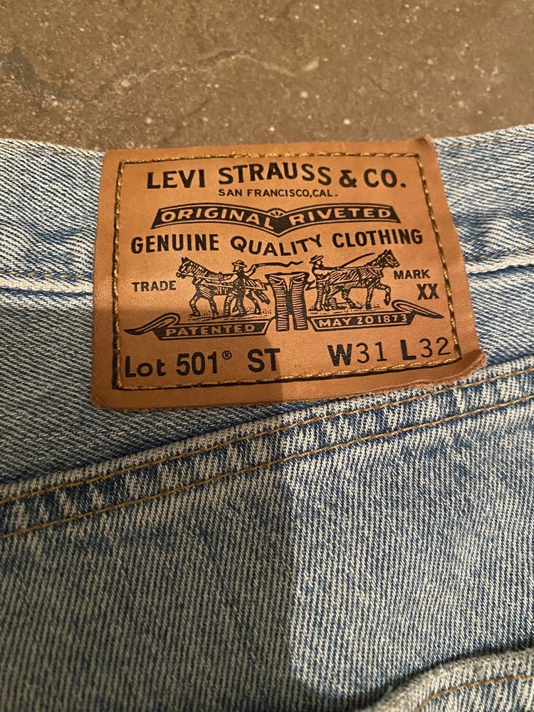 Мужские джинсы Levis 501 S premium Justin Timberlake