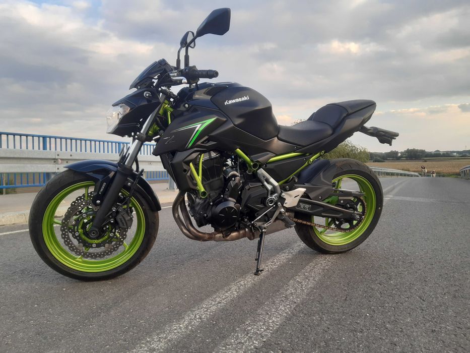 Kawasaki z 650 po dużym serwisie 2018r. a2 35kw