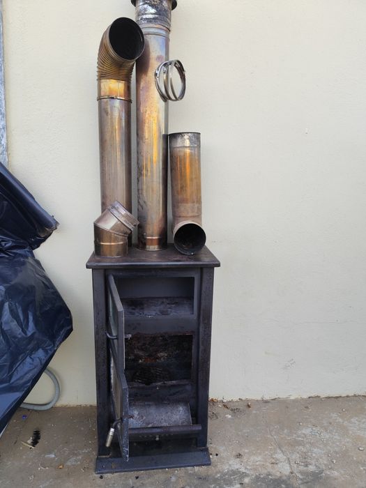 Salamandra com forno