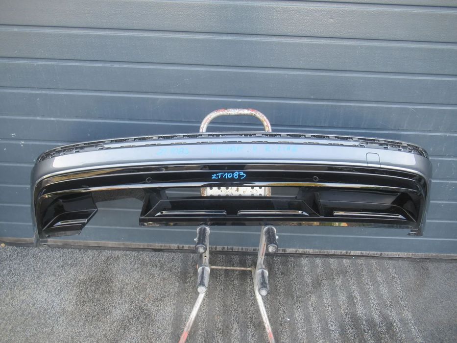 DYFUZOR SPOILER ZDERZAK TYLNY TYŁ VW TIGUAN II 2 R-LINE 5NA 2015-2020