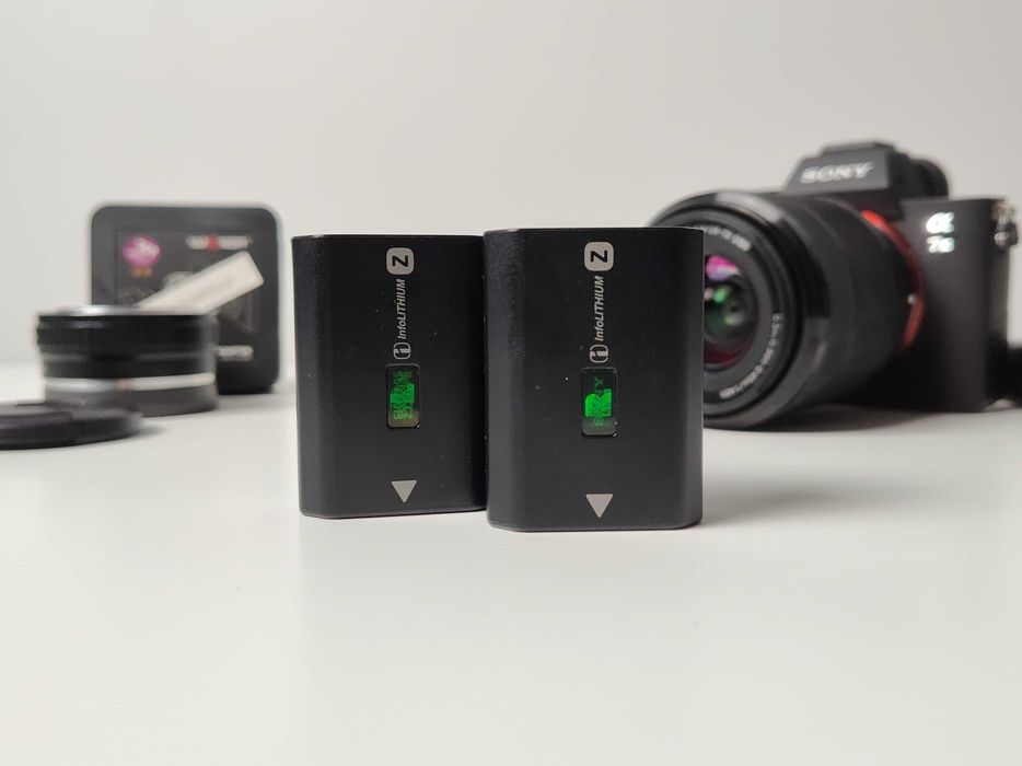 Sony A7 3 + obiektyw 28-70 + dwie baterie + adapter m42