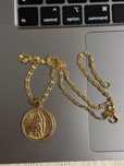 Colar de homem dourado